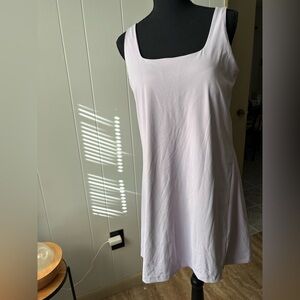 Old Navy powersoft lilac tennis dress built in shorts and bra